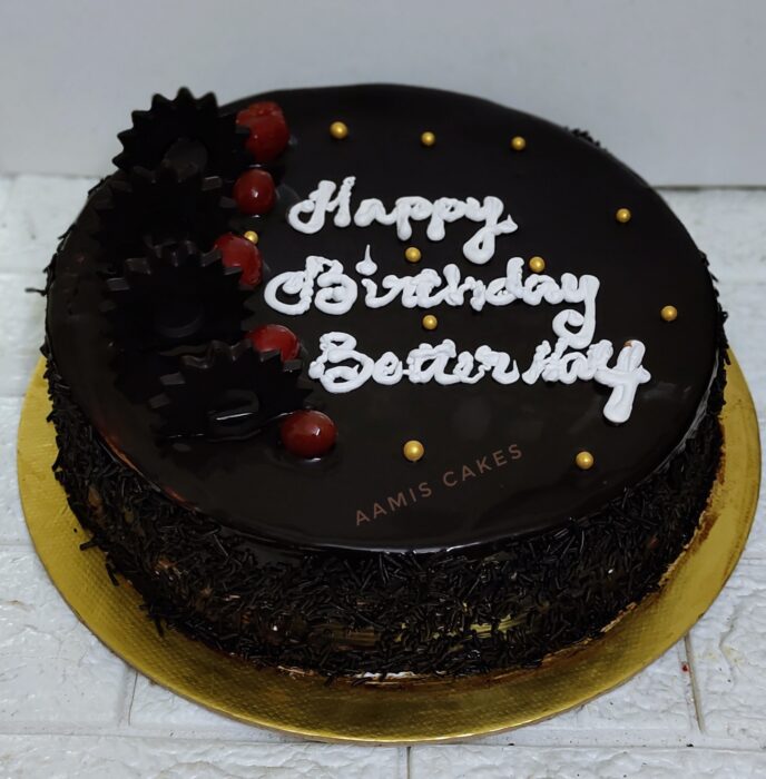 Chocolate truffle cake